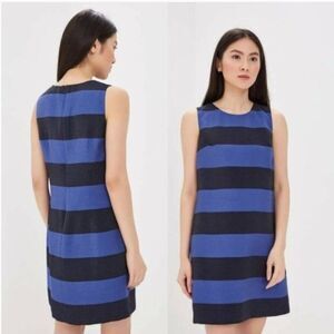 Banana Republic Navy/Blue Rugby Stripe Dress Size 8